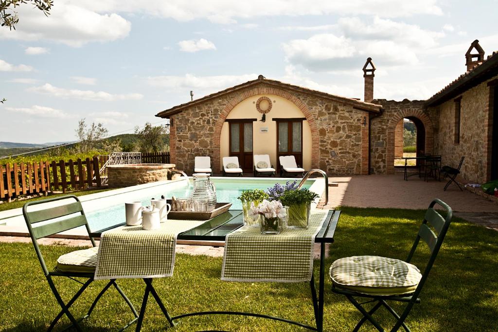 Patio nebo venkovní prostory v ubytování Agriturismo Ripaiani