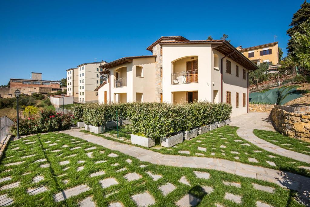 Budynek, w którym mieści się apartament
