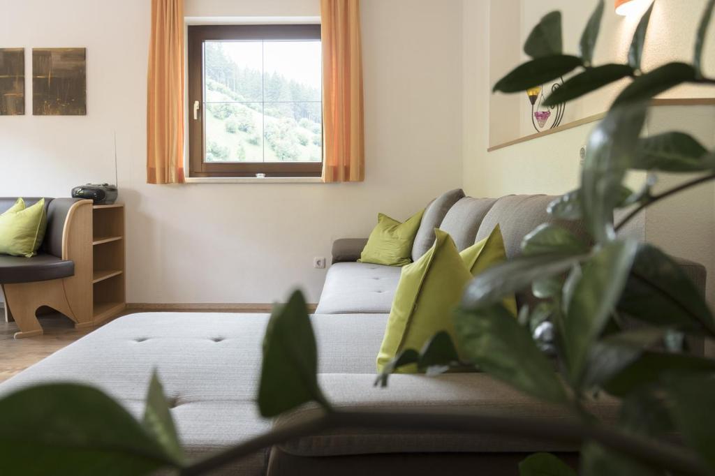 Postel nebo postele na pokoji v ubytování Haus Binder