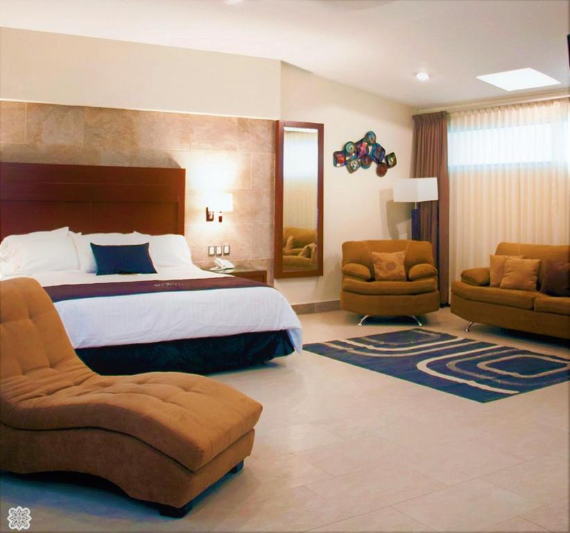 Posezení v ubytování Hotel Ecce Inn & Spa