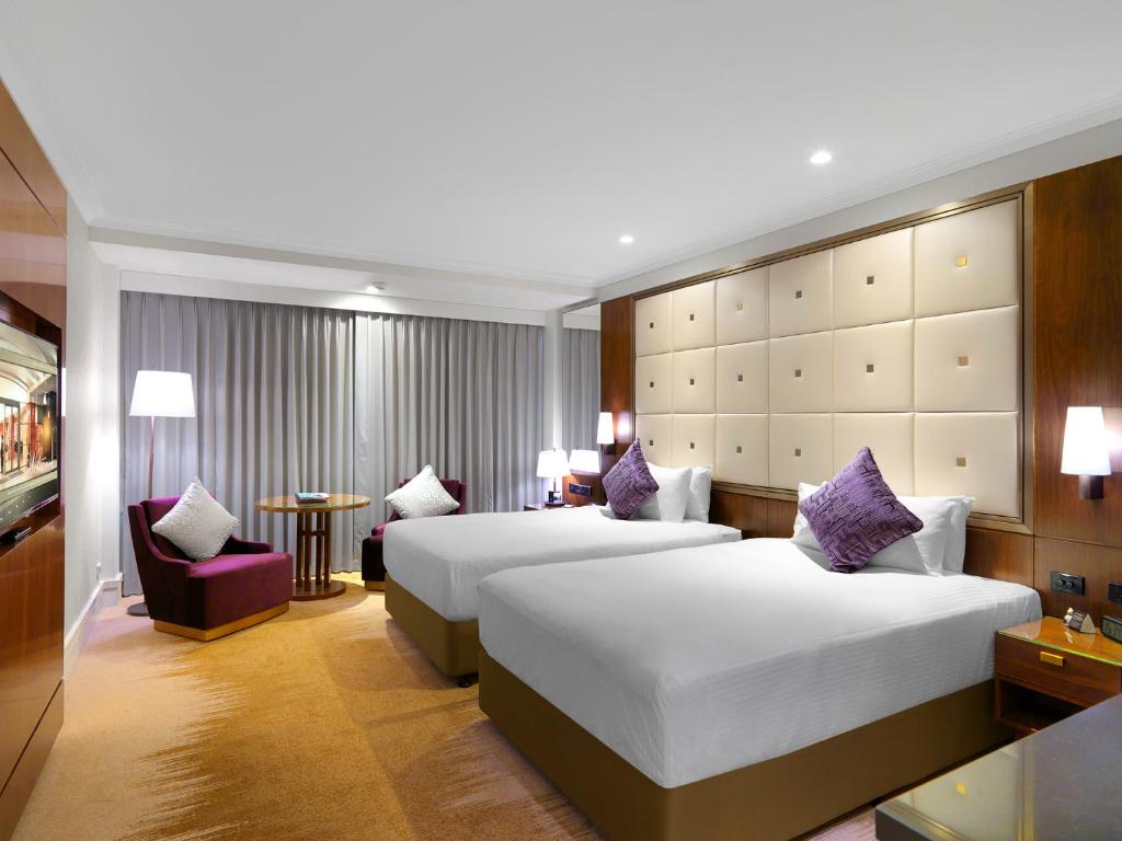 Katil atau katil-katil dalam bilik di Amora Hotel Jamison Sydney