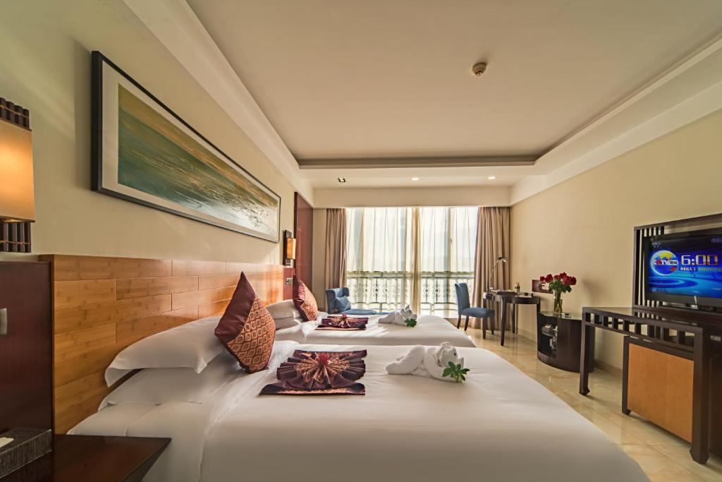 Shengyi Holiday Villa Hotel - Deluxe Twin Room With City View