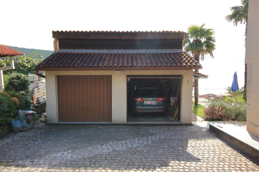 Budynek, w którym mieści się apartament