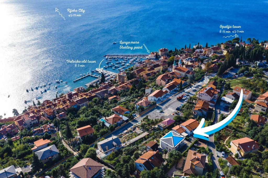 Tramontana Windward - Cozy and charming apartment in beautiful Volosko - Apartamento De Dos Dormitorios
