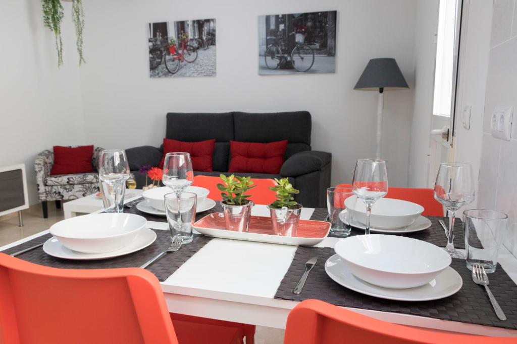 Posezení v ubytování APARTAMENTO PALO CORTAO