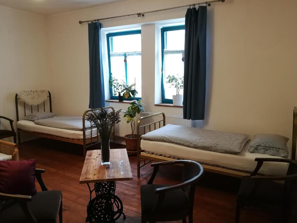 Postel nebo postele na pokoji v ubytování Bona Terra