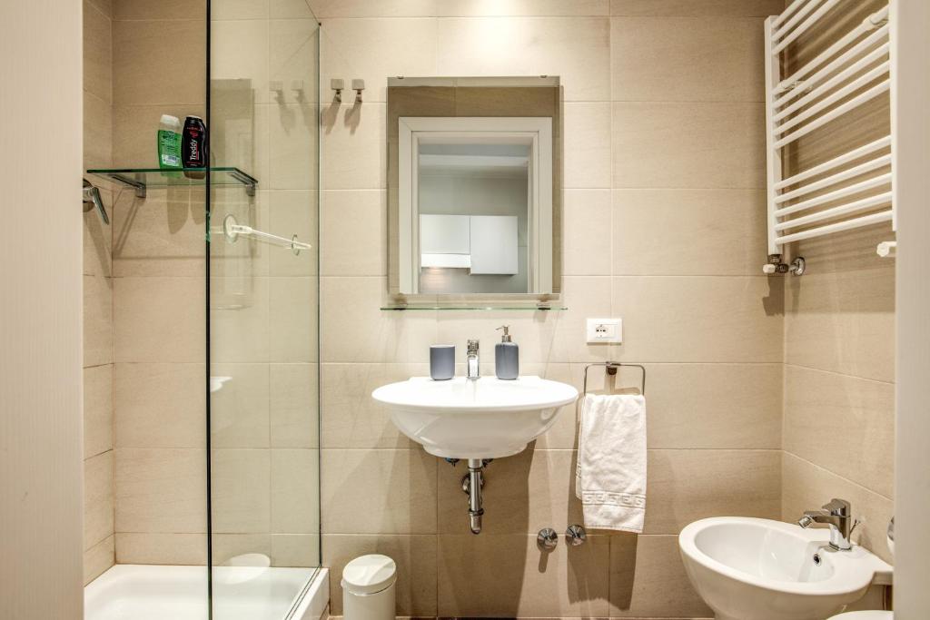 Kúpeľňa v ubytovaní Colosseo Suite Apartment