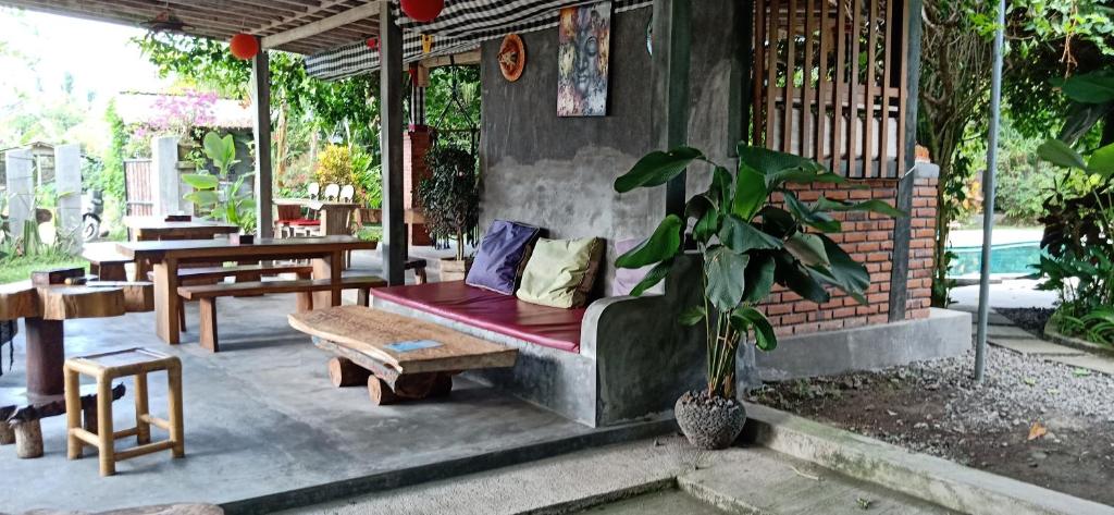 Zahrada ubytování Baliwid Villa Ubud