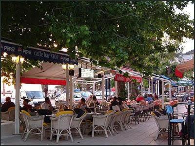 Restaurace v ubytování Sobe Centar Baška Voda