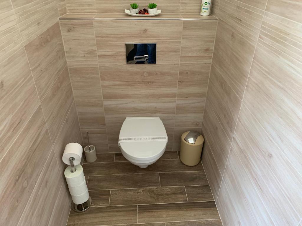 Koupelna v ubytování Apartmán Alesta Bruntál