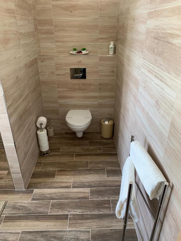 Koupelna v ubytování Apartmán Alesta Bruntál