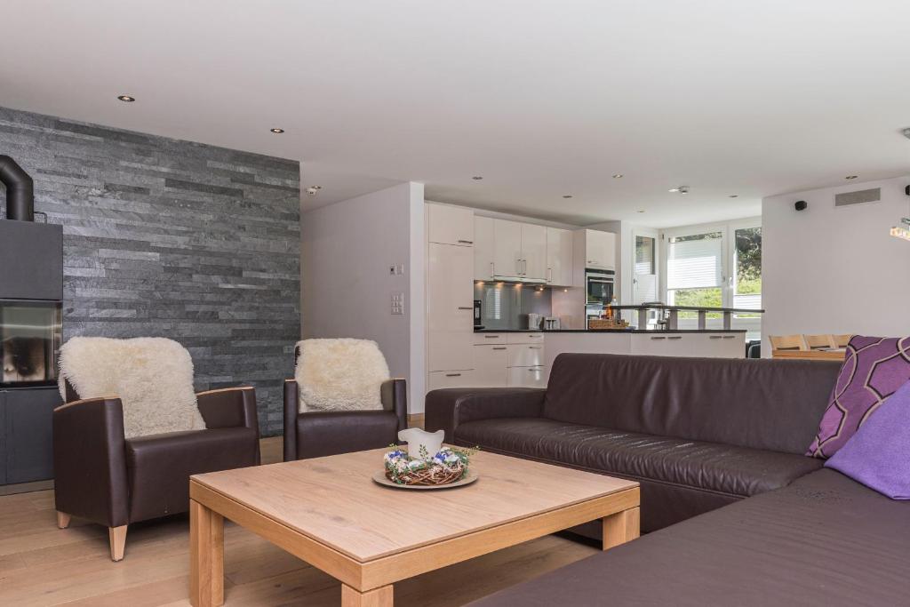 Posezení v ubytování Matthiol Appartements