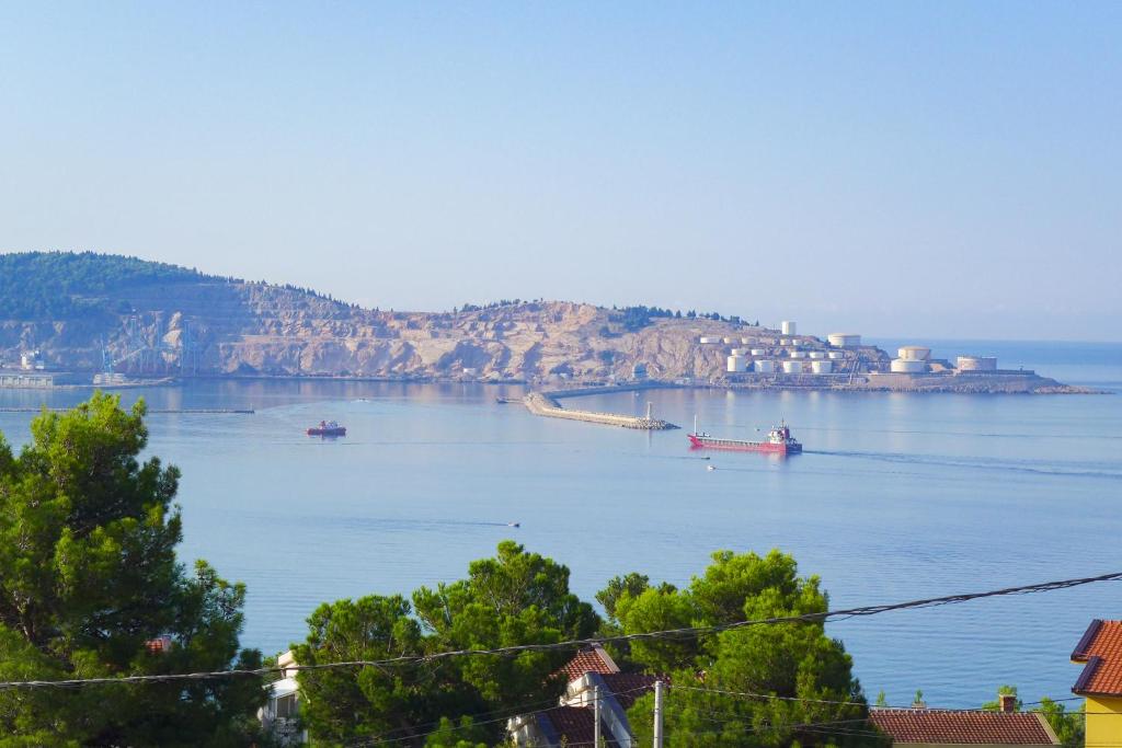 a large body of water with boats in it at Alise in Bar