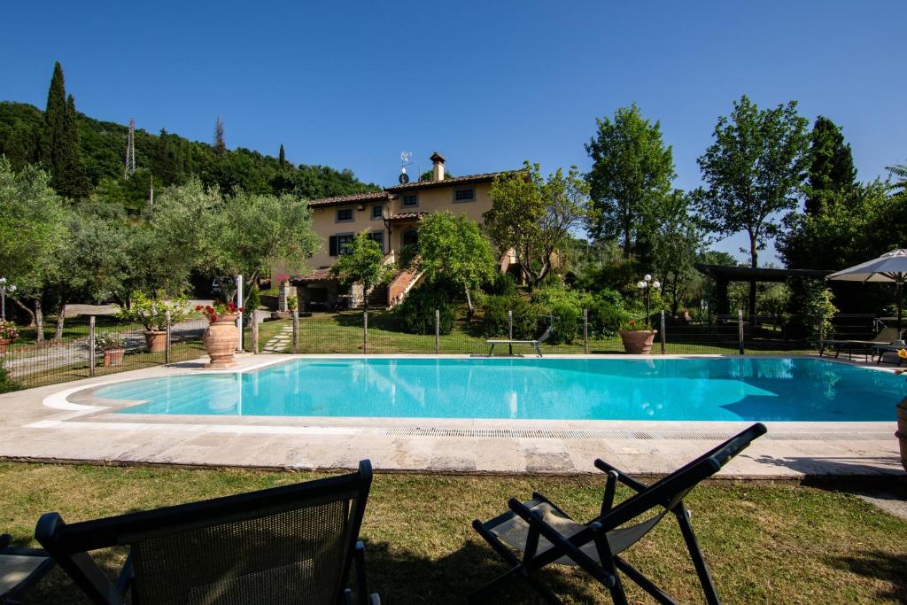 The swimming pool at or close to Villa Degli Olivi