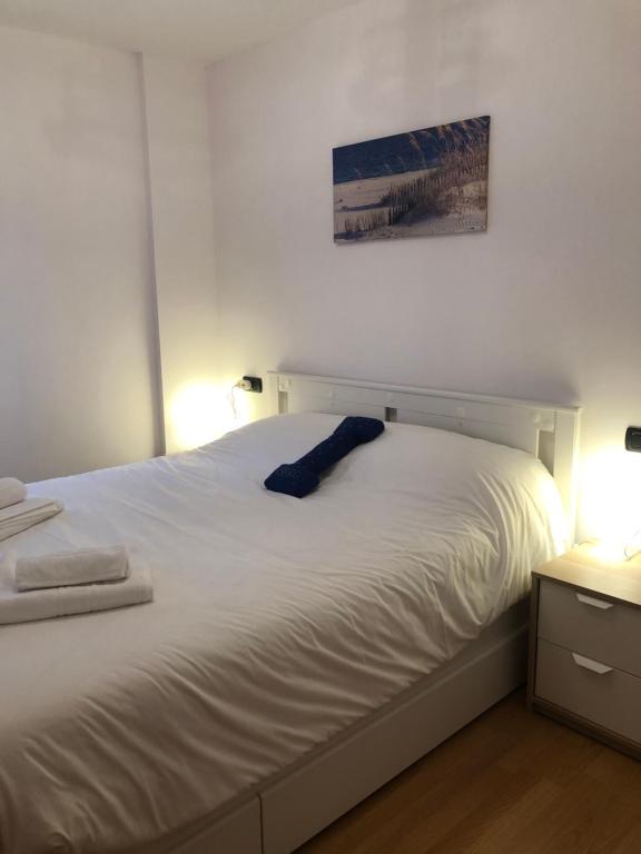 Postel nebo postele na pokoji v ubytování Apartamento Isard