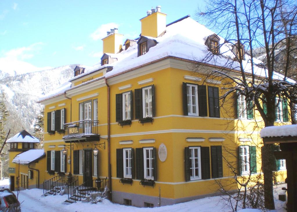 Villa Solitude v zimě