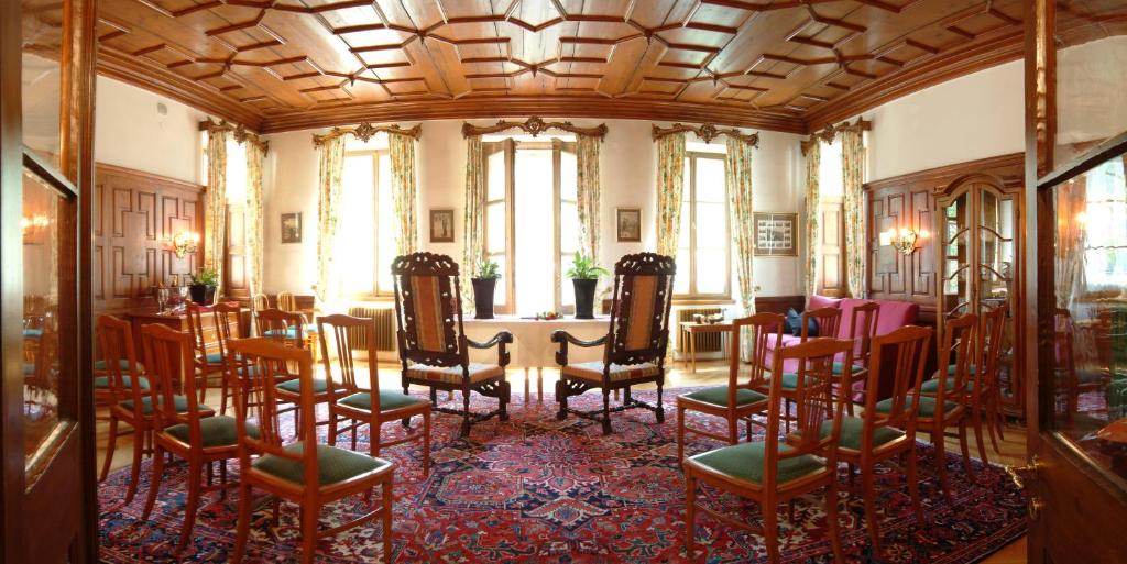 Posezení v ubytování Villa Solitude