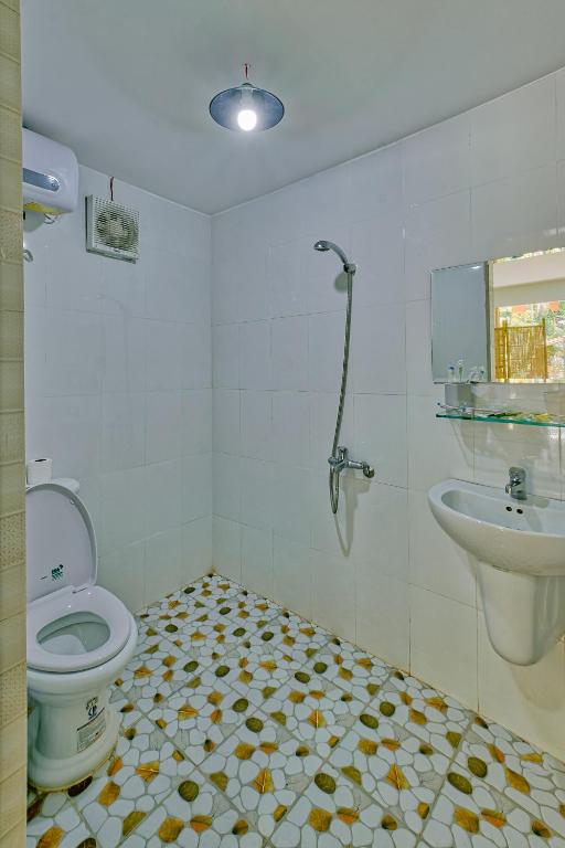 Koupelna v ubytování Le Robinet Homestay