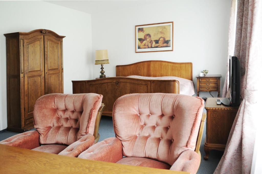 Posezení v ubytování Amicus Hotel