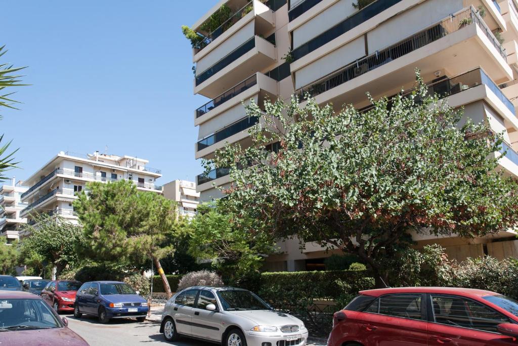 Budynek, w którym mieści się apartament
