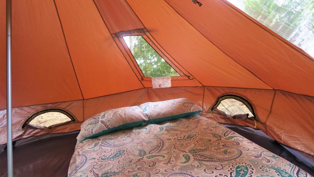 Postel nebo postele na pokoji v ubytování Tentstar Eco Resort