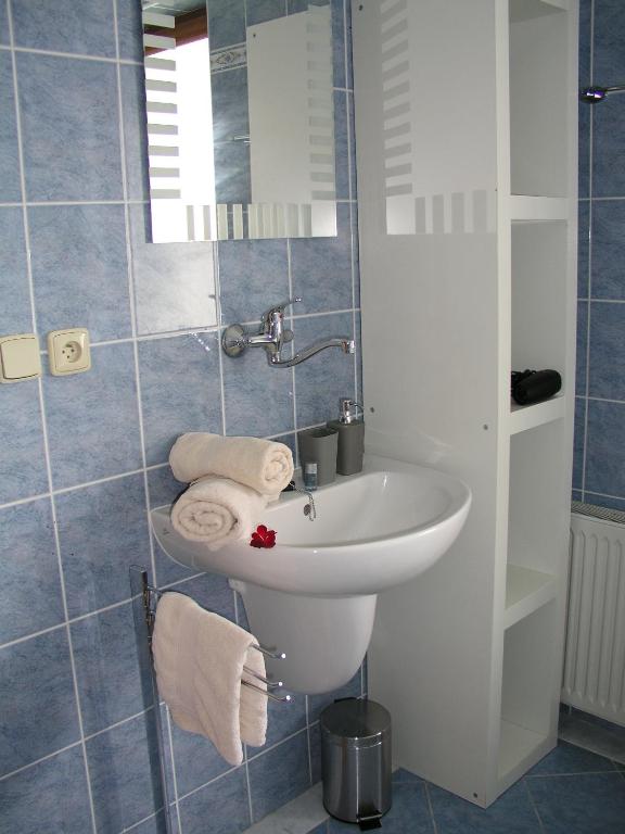 Koupelna v ubytování Villa Vlasta