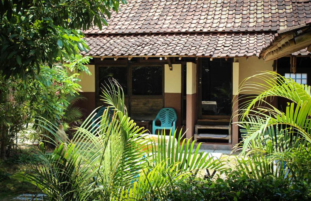 Zahrada ubytování Harrys Oceanhouse 2 Pacitan