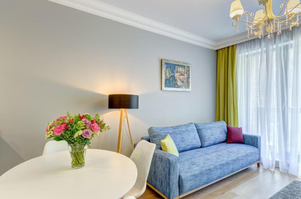 Posedenie v ubytovaní Unique Apartments - Browar Gdański