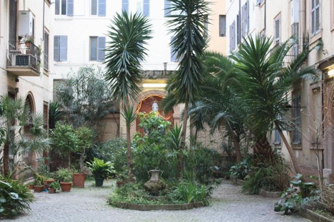 Zahrada ubytování Hotel Campidoglio