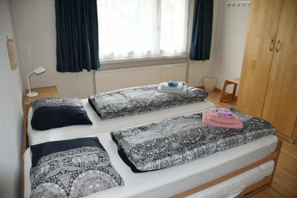 Voodi või voodid majutusasutuse Ferienwohnung Schaap-Müller toas