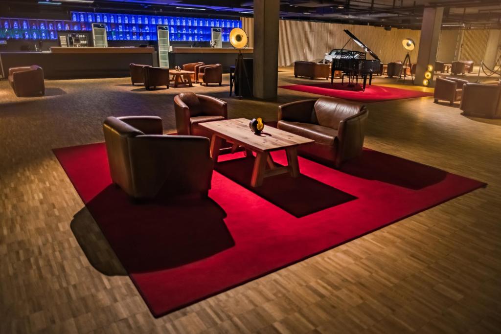 Posezení v ubytování Hotel Meilenstein