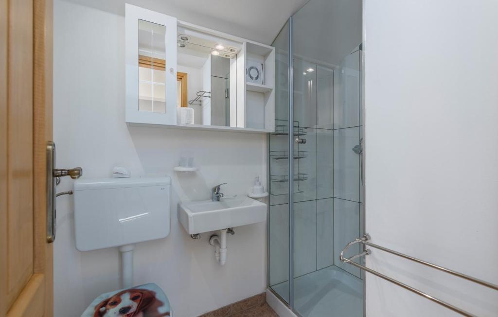 Kúpeľňa v ubytovaní Villa Ivda in Porec Area