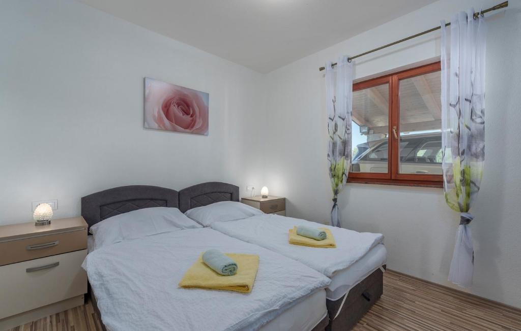Posteľ alebo postele v izbe v ubytovaní Villa Ivda in Porec Area