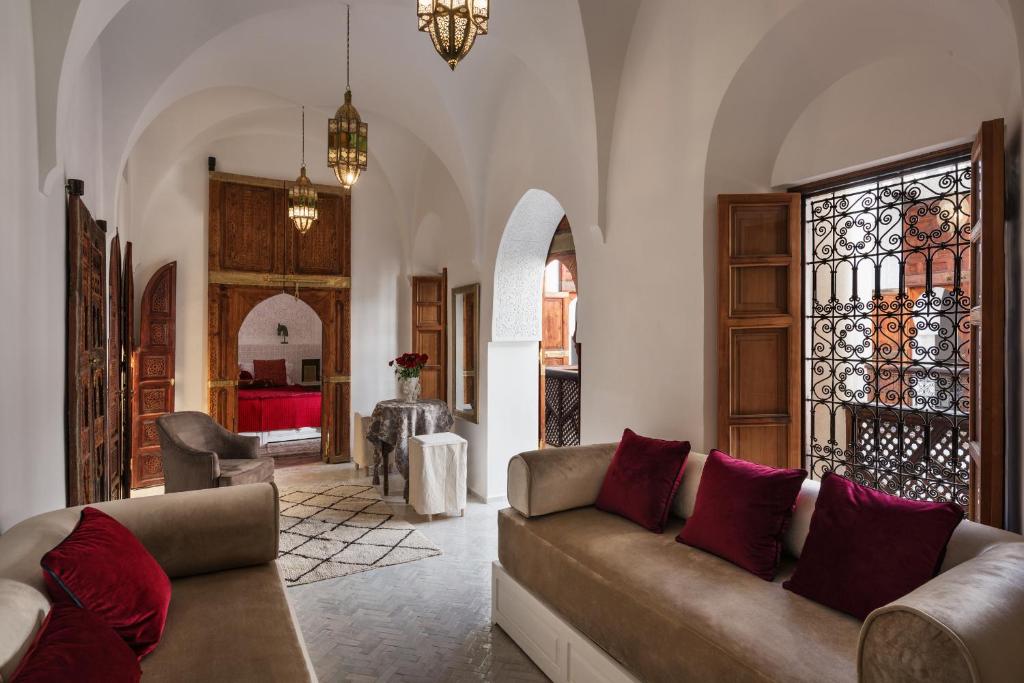 Posezení v ubytování Riad Spice by Marrakech Riad