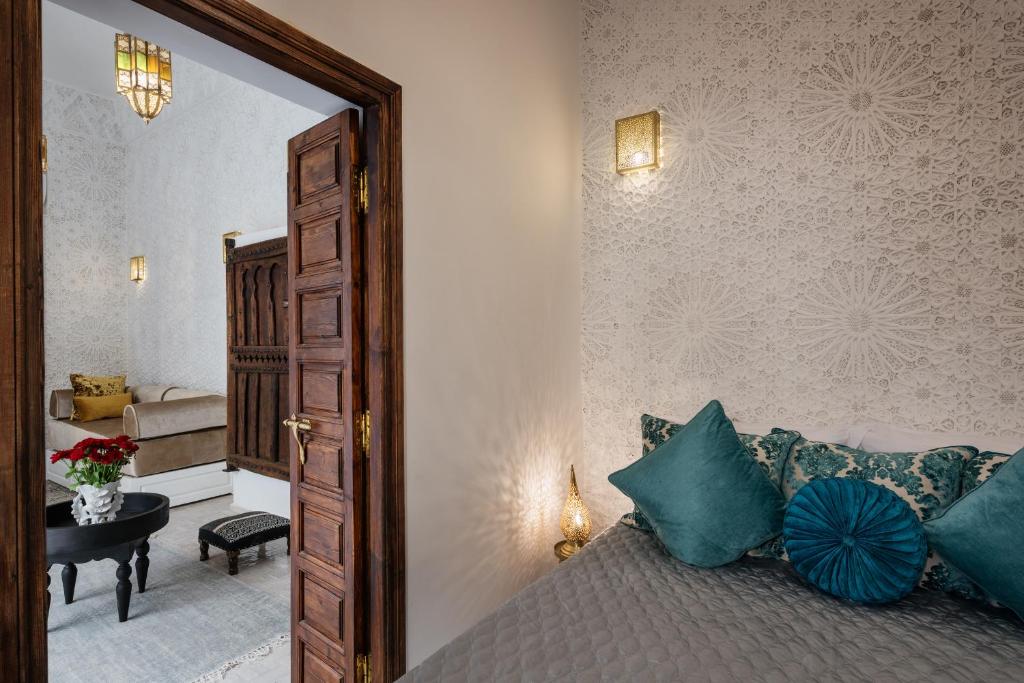 Posezení v ubytování Riad Spice by Marrakech Riad