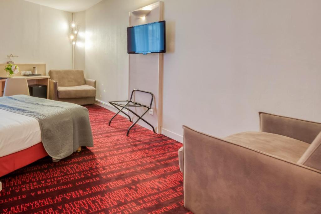 Hotel Le Richemont - Habitación Cuádruple