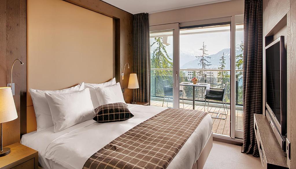 Crans Ambassador - 套房与山景