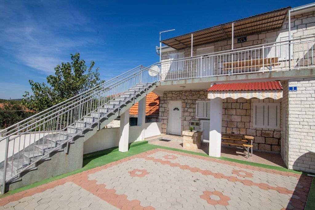 Balkón alebo terasa v ubytovaní Kuća Ella