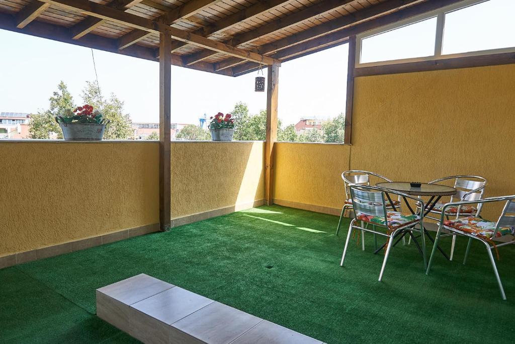 Balkón nebo terasa v ubytování Hotel Sea Star Приморско