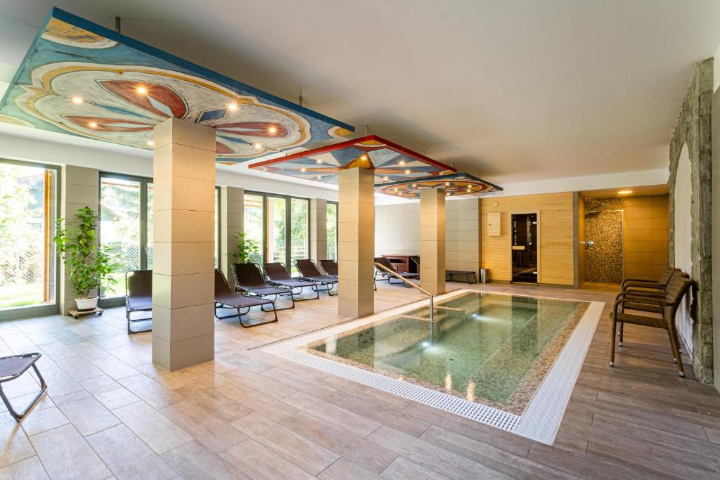 Bazén v ubytování Butikhotel Visegrád nebo v jeho okolí