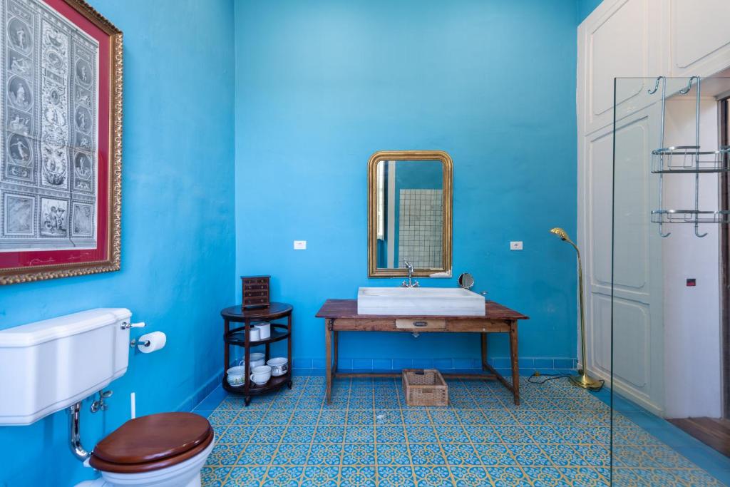 Kúpeľňa v ubytovaní Villa Hacienda del Batán