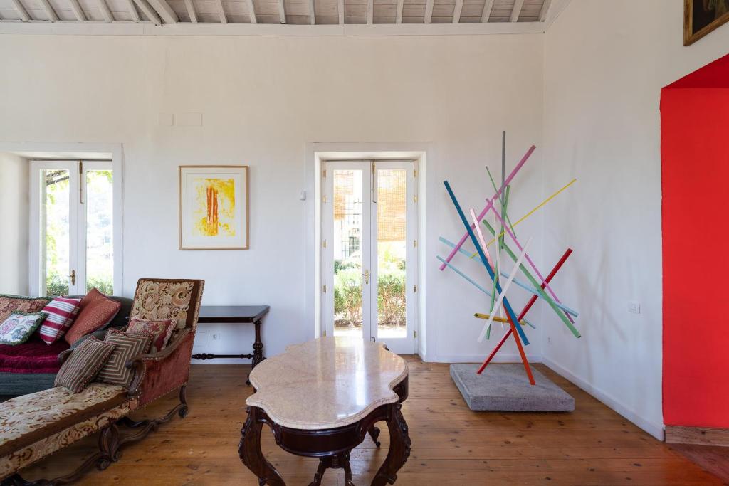 Posedenie v ubytovaní Villa Hacienda del Batán