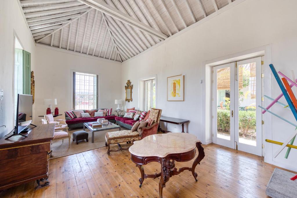 Posedenie v ubytovaní Villa Hacienda del Batán