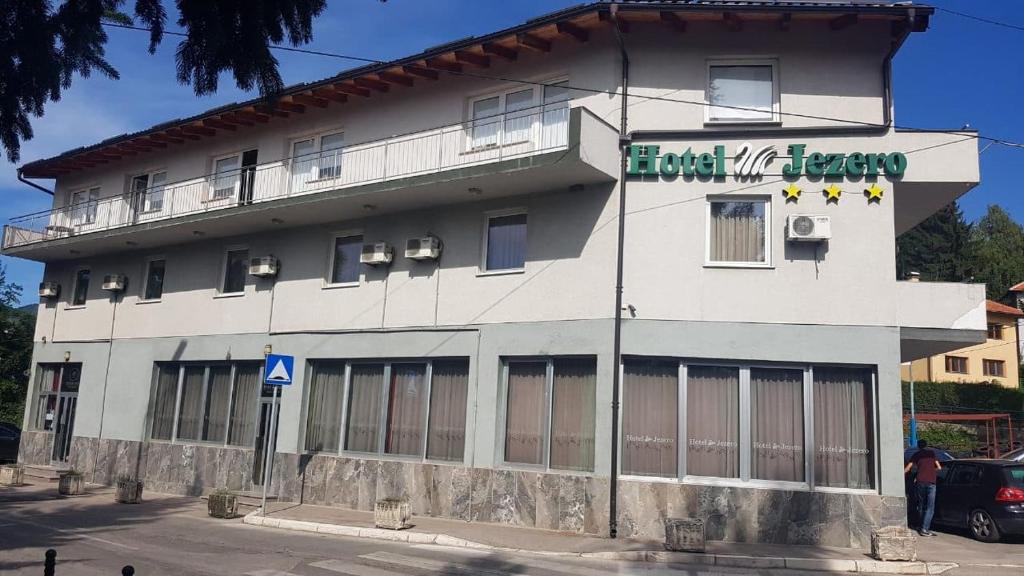 Budova, kde se penzion nachází