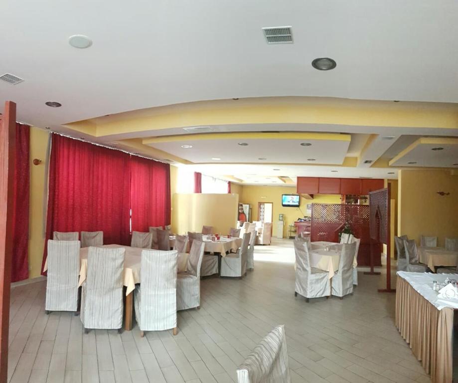 Posezení v ubytování Hotel Jezero