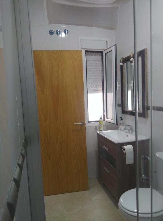 Koupelna v ubytování APARTAMENTO PALO CORTAO