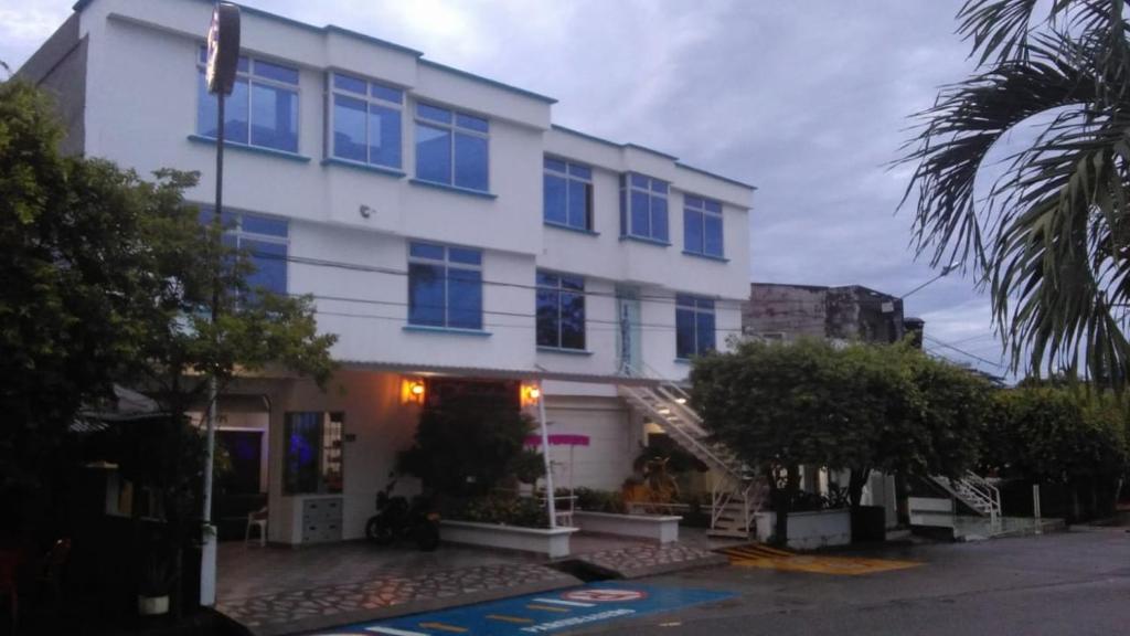 Budova, kde se hotel nachází