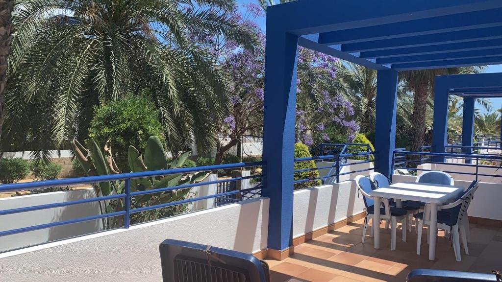 Balkon lub taras w obiekcie Pueblo Dorado, Mojacar