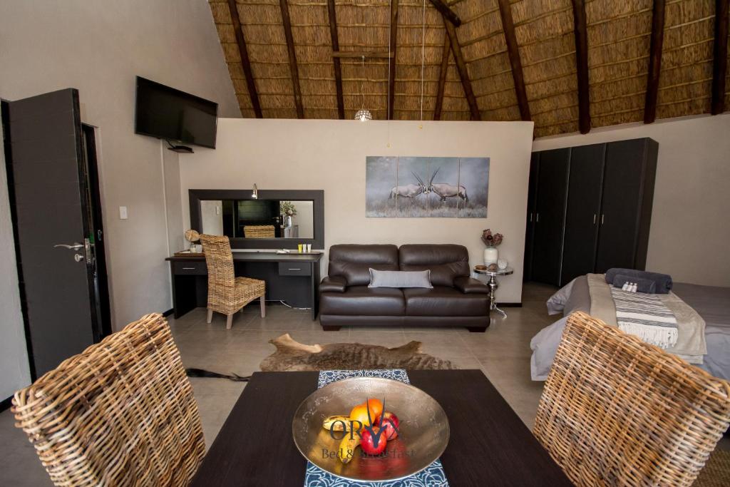 Un lugar para sentarse en Oryx B&B Reserved Guests Only