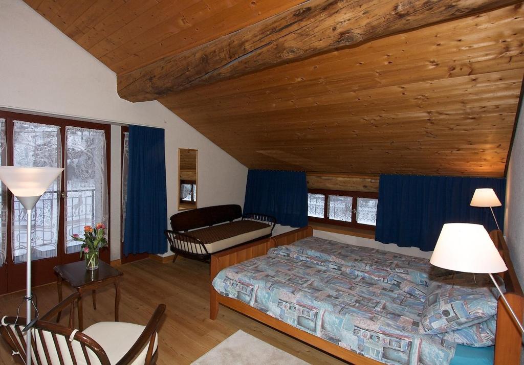 Postel nebo postele na pokoji v ubytování Hotel La Cascata